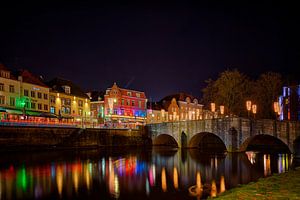 Roermond bei Nacht