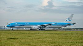 KLM Boeing 777-300ER passenger aircraft. by Jaap van den Berg