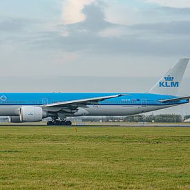 KLM Boeing 777-300ER Passagierflugzeug. von Jaap van den Berg