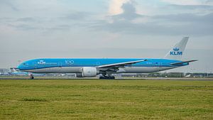 KLM Boeing 777-300ER Passagierflugzeug.