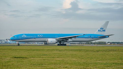 KLM Boeing 777-300ER passenger aircraft. by Jaap van den Berg