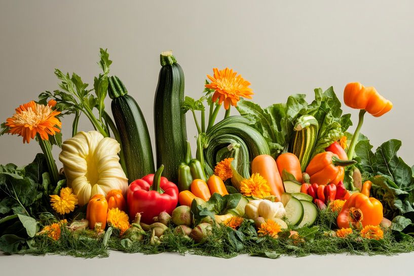 La diversité du potager par Poster Art Shop