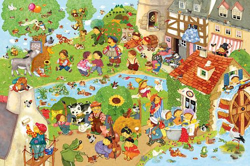 Gelukkige kinderliedjes