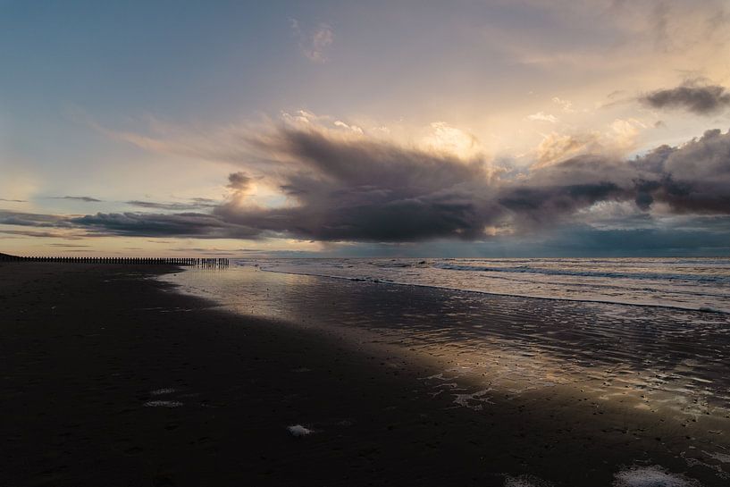 Plage de la mer du Nord Ameland par Merope Sfeer