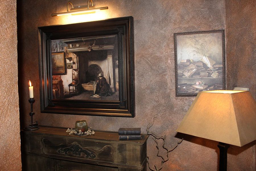 Het atelier van de Haarlemse schilder Pieter Frederik van Os, Anton