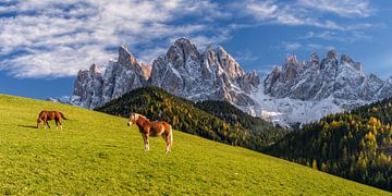 Idyllic Villnöss Valley in South Tyrol by Achim Thomae Photography