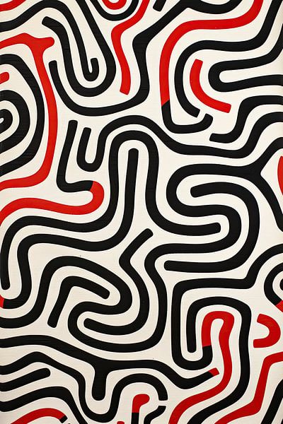Soft abstract painting by Modern Collection