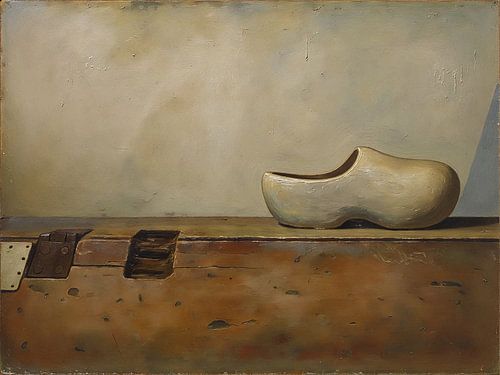 The wooden shoe by Ingrid van der Meer