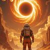 EVENTHORIZON - Ein Astronaut beobachtet ein schwarzes Loch von INFERAURUM