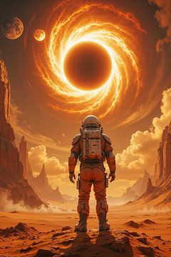 EVENTHORIZON - An Astronaut Observes a Black Hole by INFERAURUM