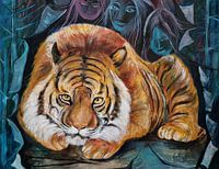 Tiger out of other dimension