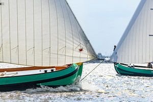 Skûtsje klassieke Friese  Tjalk zeilboten van Sjoerd van der Wal Fotografie