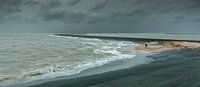 Storm bij de Eemshaven van Koos de Wit thumbnail