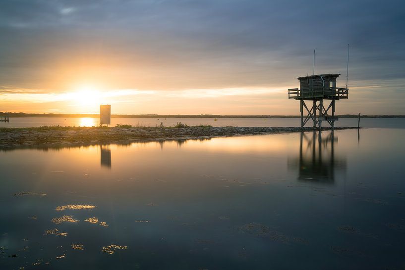 Sonnenuntergang Scharendijke von Roelof Nijholt