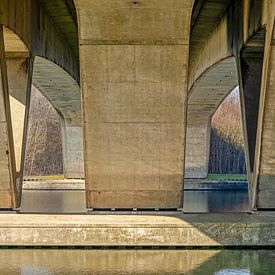 Symmetry in concrete by Frans Blok - photos, art and other wall decoration
