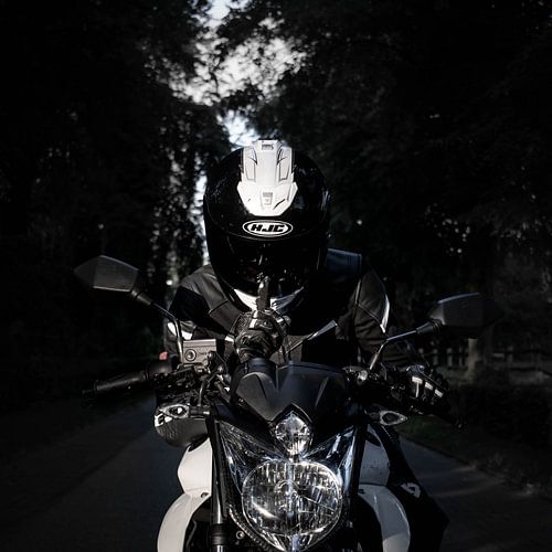 Motorrad - Motorrad-Frau