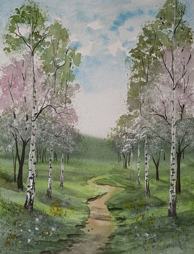 Aquarell Teil 290 von Tania Perneel