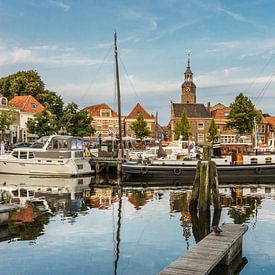 De haven in Blokzijl. by Benny van de Werfhorst