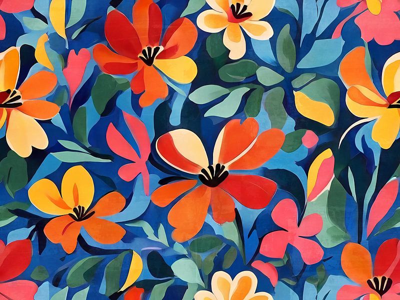 Tropical Foliage Burst 2 by Georgia Chagas