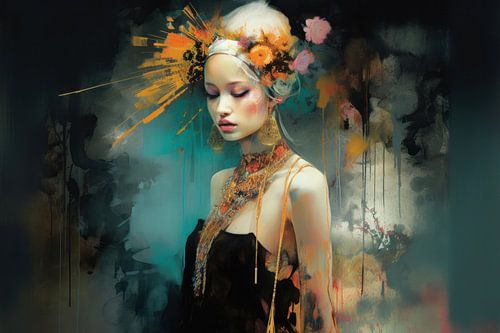 Farbenfrohes und doch zurückhaltendes Porträt