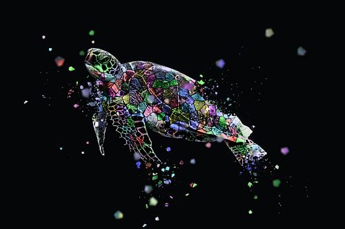 La mosaique de la tortue