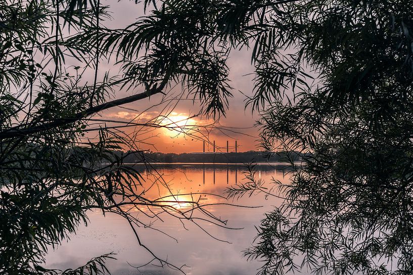Sunset at the Allersee by Marc-Sven Kirsch