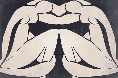 Nu expressionniste inspiré de Matisse V