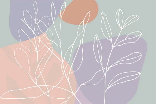 Line Art abstrait