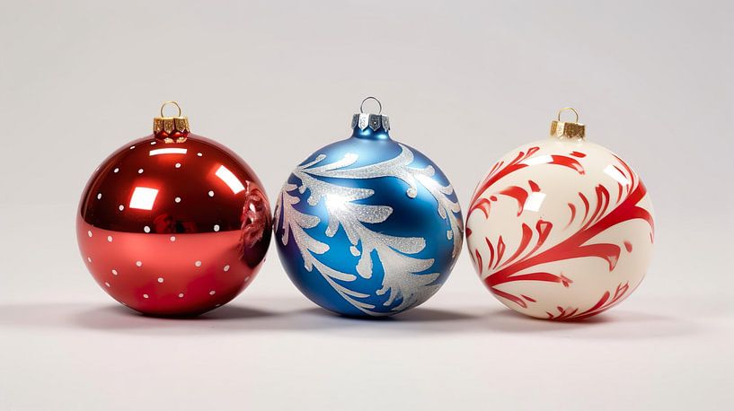 Christmas baubles by PixelPrestige