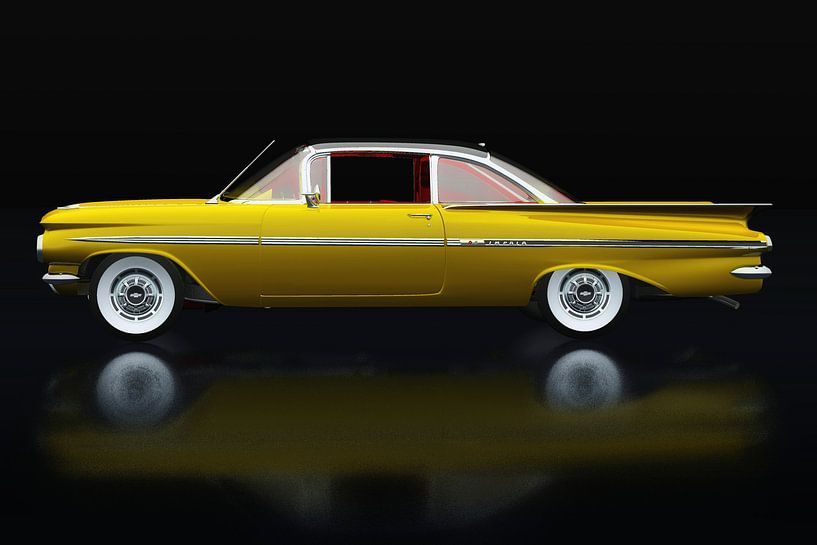 Chevrolet Impala from the 1950s Lateral View by Art to make a house your home