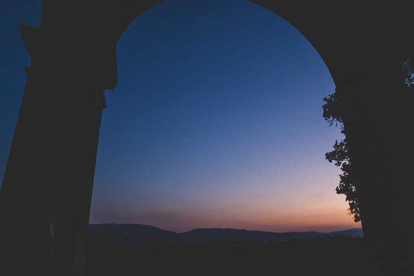 Evening Sky Tuscany, Italy/ Travel Photography/ Art Print by Annelies Hoek