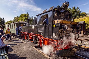 Stoomloc 991568-7 van de Pressnitztalbahn van Rob Boon