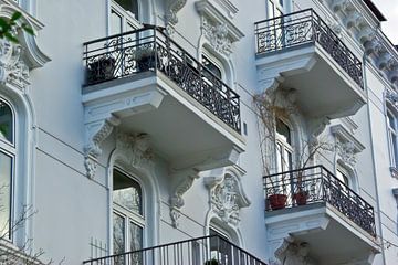 Balkons, recreatie- en terugtrekplaatsen