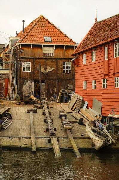 An old shipyard by Anita van Gendt