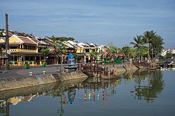 Hội An, een oude stad aan de rivier van Frank Photos