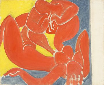 Henri Matisse, Nimf en rode faun, 1939 van Atelier Liesjes