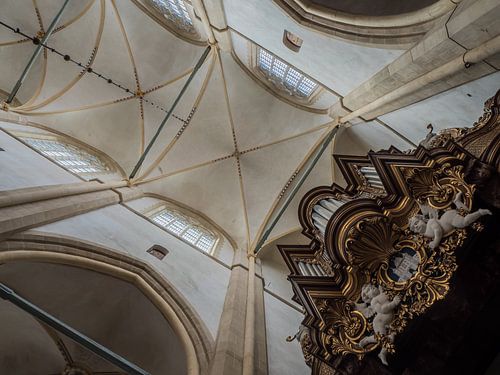 Plafondgewelf Bovenkerk Kampen sur Gerrit Veldman
