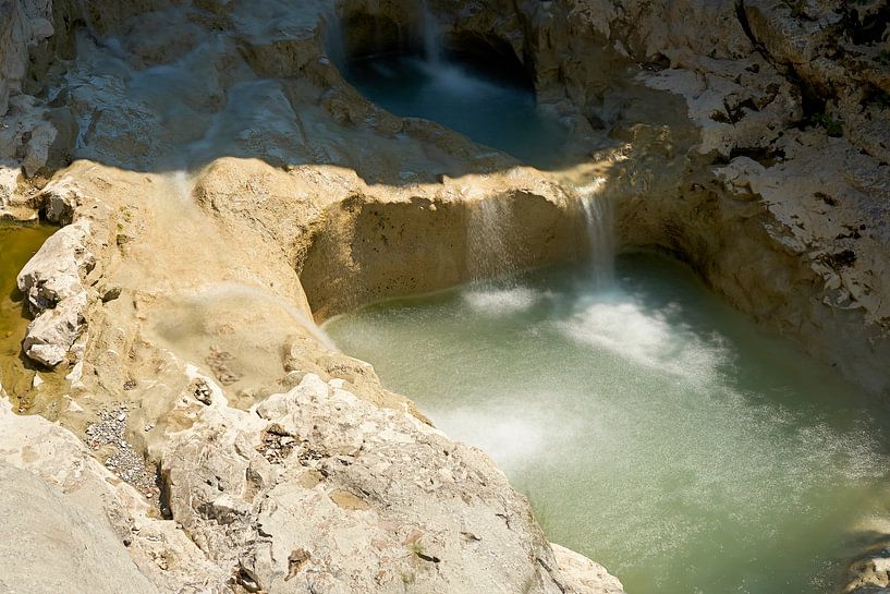 der Fluss Mirna nahe dem Ort Kotli in Kroatien von Heiko Kueverling