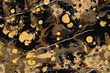 Ebru Marmor - abstract trompe l'oeil van Wolfsee