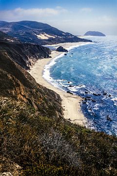 Pacific Coast on Highway 1 by Dieter Walther
