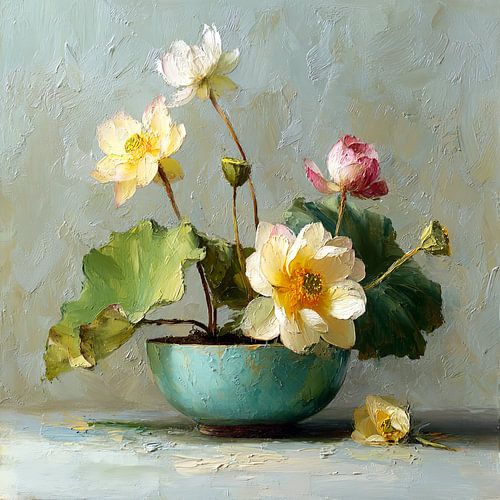 Zen in a bowl by Lauri Creates