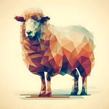 Schaap polygoon van Jessica Berendsen