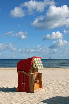 Strandstoel van Ostsee Bilder