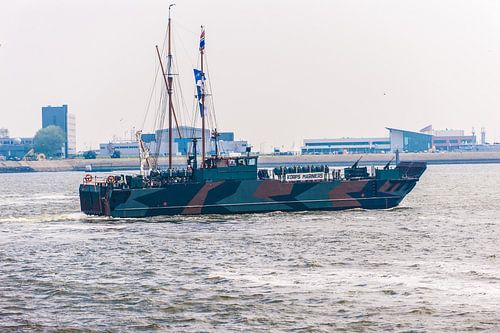 Landingcraft of the Marines in Den Helder.
