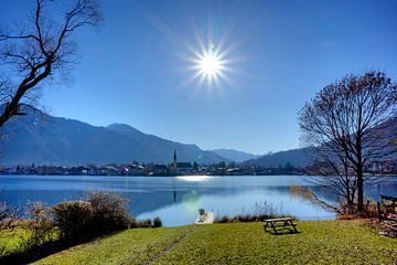 Herrlicher Blick nach Gmund am Tegernsee von Roith Fotografie