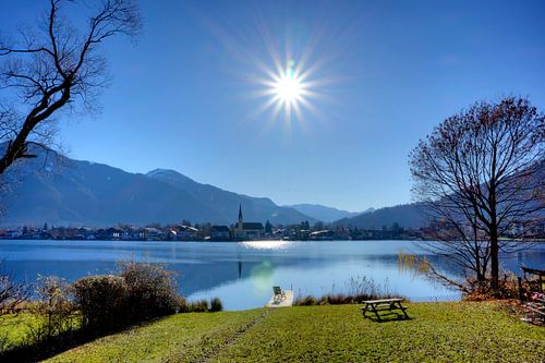 Prachtig uitzicht op Gmund am Tegernsee