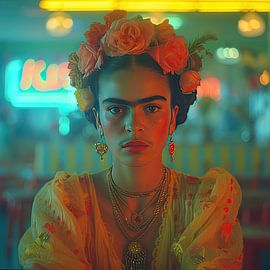 Frida Poster Impression d'art sur Niklas Maximilian