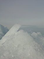 Small piece of drifting ice