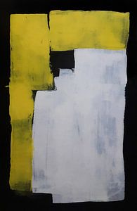 Abstract Yellow 3 von Georgia Chagas