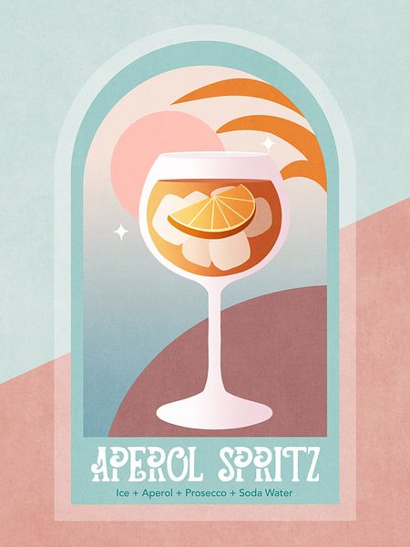 Aperol Spritz von Emel Tunaboylu by The Artcircle